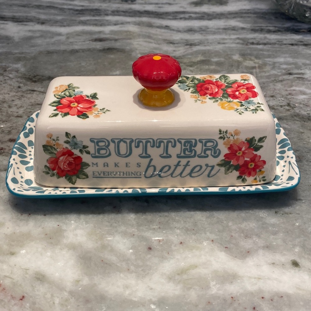 Cute butter dish